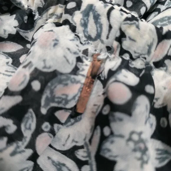 Misa Los Angeles Josephine Floral One-Shoulder Ruffle Mini Dress Size Small - Picture 7 of 14